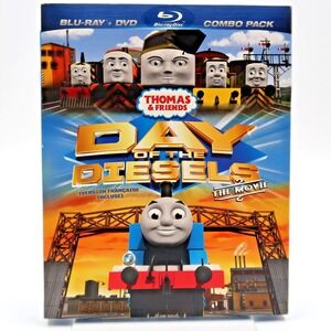 Thomas & Friends Day of the Diesels Blu-ray DVD 2011 Lionsgate Movie Slipcover